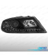 FAROS SKODA OCTAVIA 2 04-08 XENON LUZ DIURNA LED NEGRO