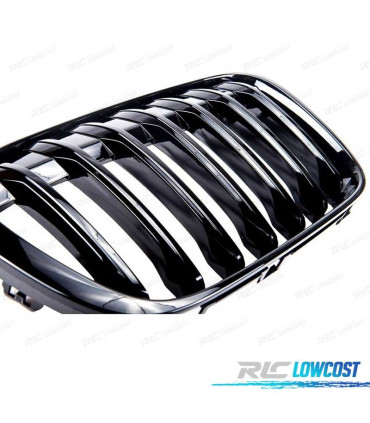 PARRILLA BMW X1 F48 15- NEGRO BRILLANTE