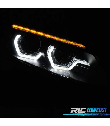 FAROS BMW Z4 E89 09-13 XENON LUZ DIURNA LED 3D DINAMICOS AFS NEGRO