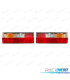PILOTOS VOLKSWAGEN VW GOLF 1 74-83 ROJO CROMO