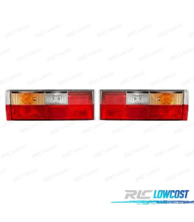 PILOTOS VOLKSWAGEN VW GOLF 1 74-83 ROJO CROMO