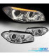 FAROS BMW F10 F11 10-13 XENON OJOS ANGEL LED 3D DRL DINAMICOS CROMADO