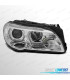 FAROS BMW F10 F11 10-13 XENON OJOS ANGEL LED 3D DRL DINAMICOS CROMADO