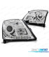 FAROS OPEL VECTRA C 02-05 XENON LUZ DIURNA LED DRL CROMADO