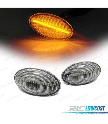 INTERMITENTE SUZUKI GRAND VITARA SWIFT SX4 JIMNY OPEL AGILA FIAT SEDICI LED LATERAL DINAMICO BLANCO