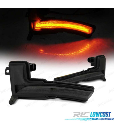 INTERMITENTES PARA RENAULT CLIO IV 16-19 ESPEJO DINAMICOS AHUMADOS