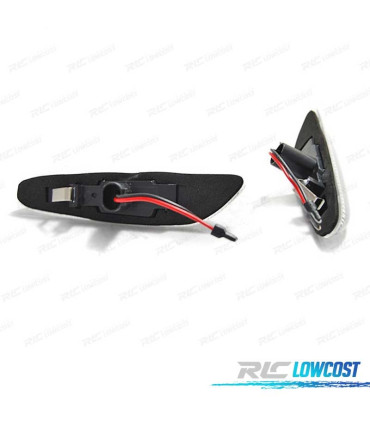 INTERMITENTES LATERALES BMW E46 E60 E87 E84 E90 LED DINAMICOS BLANCO