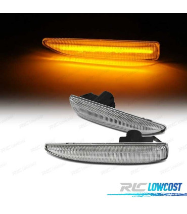 INTERMITENTES LATERALES BMW E65 E66 E67 01-08 LED DINAMICOS BLANCO