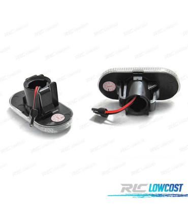INTERMITENTES LATERALES NISSAN OPEL MOVANO VIVARO RENAULT CLIO MEGANE TWINGO SCENIC LED DINAMICOS BLANCO