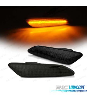 INTERMITENTES ALFA ROMEO 156 147 05-10 FIAT TIPO 15- LED DINAMICOS AHUMADOS