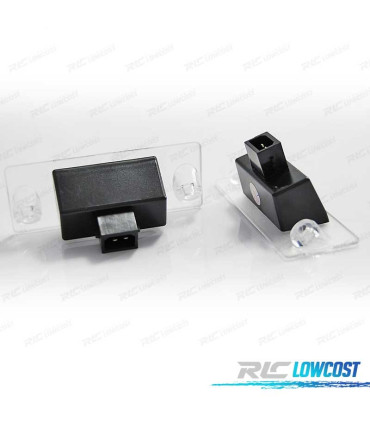 LUCES MATRÍCULA AUDI A3 8L 97-00 A4 B5 94-98 LED