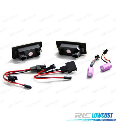 LUCES MATRICULA AUDI Q5 A4 A5 A1 TT Q5 A4 A5 A1 TT VW PASSAT B6 KOMBI SKODA LED