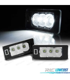 LUCES MATRÍCULA AUDI Q5 A4 A5 A1 TT VOLKSWAGEN VW PASSAT B6 KOMBI SKODA CANBUS LED