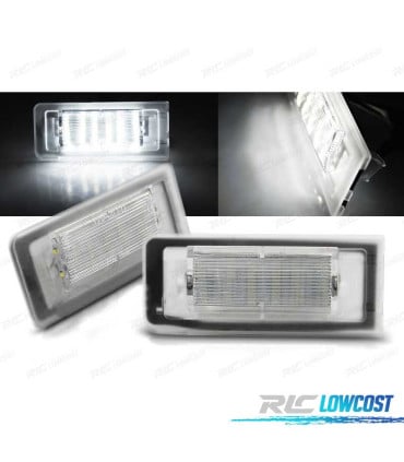 LUCES MATRÍCULA LED AUDI TT 98-06