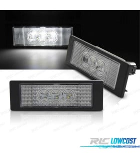 LUCES MATRÍCULA LED BMW E63 E64 E81 E87 Z4 F20 F21 E85 E86 E89 MINI R55 R60 CANBUS