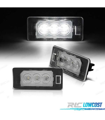 LUCES MATRÍCULA BMW E90 F30 F32 E39 E60 F10 X3 X5 X6 LED