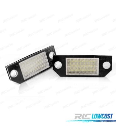LUCES DE MATRICULA LED PARA FORD FOCUS MK II 03-08 CMAX 03-11