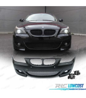 PARAGOLPES DELANTERO BMW E60 E61 03-07 LOOK M5 PDC + NIEBLAS