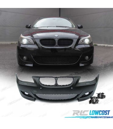 PARAGOLPES DELANTERO BMW E60 E61 03-07 LOOK M5 PDC + NIEBLAS