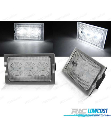 LUCES MATRÍCULA LED PARA LAND ROVER DISCOVERY 3 05-09