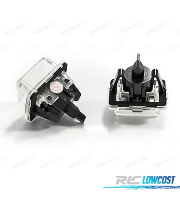 LUCES MATRÍCULA PARA MERCEDES W204 W212 C207 C216 W221 LED