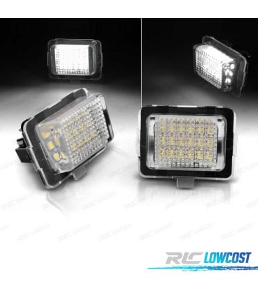 LUCES MATRÍCULA PARA MERCEDES W204 W212 C207 C216 W221 LED