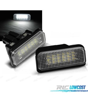 LUCES MATRÍCULA LED MERCEDES W211 W219 R171 W203 KOMBI