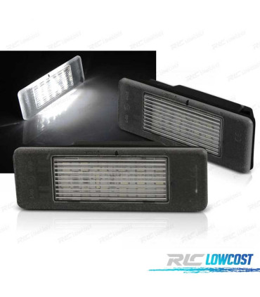 LUCES MATRÍCULA LED NISSAN QASHQAI JUKE NAVARA MERCEDES SPRINTER VITO VIANO
