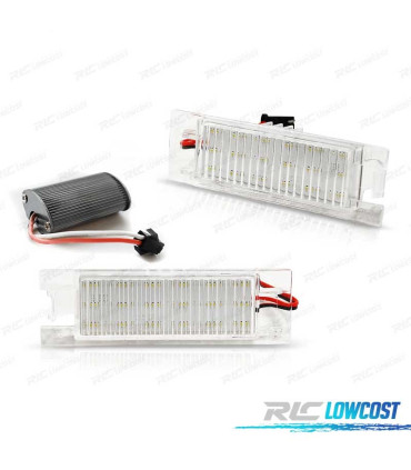LUCES MATRÍCULA LED PARA OPEL ZAFIRA B ASTRA H CORSA D INSIGNIA VECTRA C IX35 CANBUS