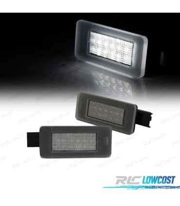 LUCES LED MATRICULA PEUGEOT 308 208 2008 207 CC