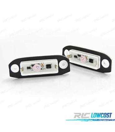 LUCES DE MATRÍCULA LED PARA VOLVO C30, S40, S60, S80, V70 Y XC