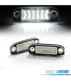 LUCES DE MATRÍCULA LED PARA VOLVO C30, S40, S60, S80, V70 Y XC
