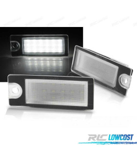 LUCES DE MATRÍCULA LED PARA VOLVO V70 II, XC70 II, S60, S80, XC90