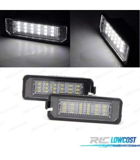 LUCES MATRÍCULA LED VOLKSWAGEN VW GOLF IV V VI VII PASSAT NEW BEATLE VOLKSWAGEN VW EOS PHAETON