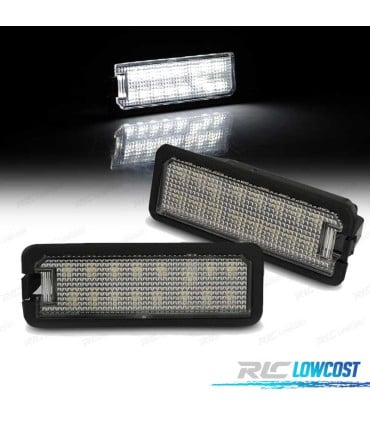 LUCES LED MATRÍCULA VOLKSWAGEN VW GOLF VII PASSAT B7 B8
