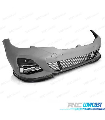 PARAGOLPES DELANTERO BMW G20 G21 19-22 LOOK M PERFORMANCE LIP NEGRO BRILLO ACC PDC
