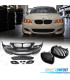 PARAGOLPES + PARRILLAS BMW E60 03-07 LOOK M5 NEGRO BRILLO PDC SRA
