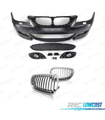 PARAGOLPES + PARRILLAS BMW E60 03-07 LOOK M5 SRA PDC