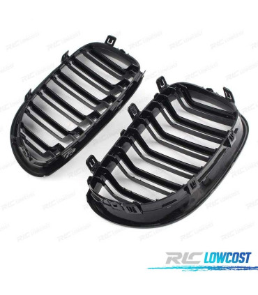 PARRILLA BMW E60 03-10 LOOK M5 NEGRO BRILLO
