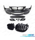 PARAGOLPES + PARRILLAS DOBLE BMW E60 03-07 LOOK M5 PDC SRA