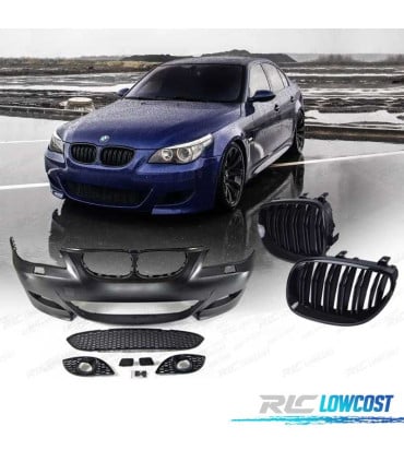 PARAGOLPES + PARRILLAS BMW E60 03-07 LOOK M5 SRA