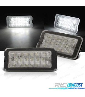 LUCES DE MATRÍCULA LED PARA FIAT 500 Y 500C 2007-2016