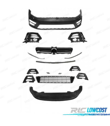 PARAGOLPES DELANTERO VOLKSWAGEN VW GOLF 7 12-17 LOOK R