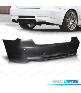 PARAGOLPES TRASERO BMW E90 LOOK M3 PDC SALIDA DOBLE IZQ