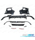 PARAGOLPES TRASERO BMW G20 19- LOOK M PERFORMANCE PDC NEGRO BRILLO