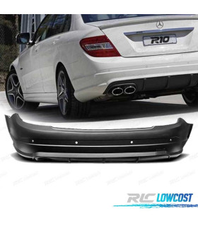 PARAGOLPES TRASERO MERCEDES W204 07-14 LOOK AMG PDC
