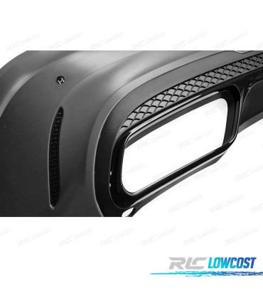 PARAGOLPES TRASERO MERCEDES CLASE E W212 13-16 LOOK AMG PDC ABS
