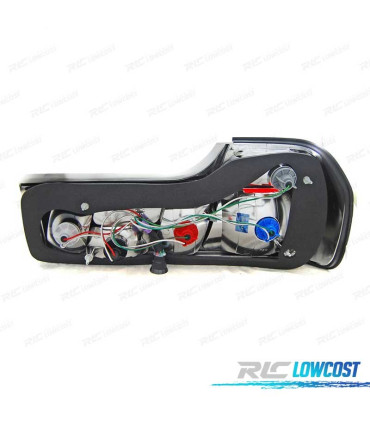 PILOTOS BMW E32 86-94 ROJO BLANCO LEX