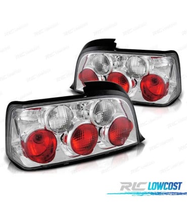 PILOTOS BMW E36 COUPÉ CROMADO LEX