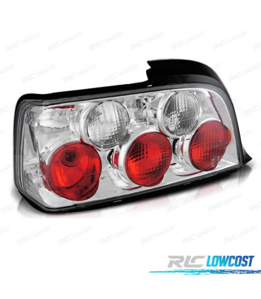 PILOTOS BMW E36 COUPÉ CROMADO LEX